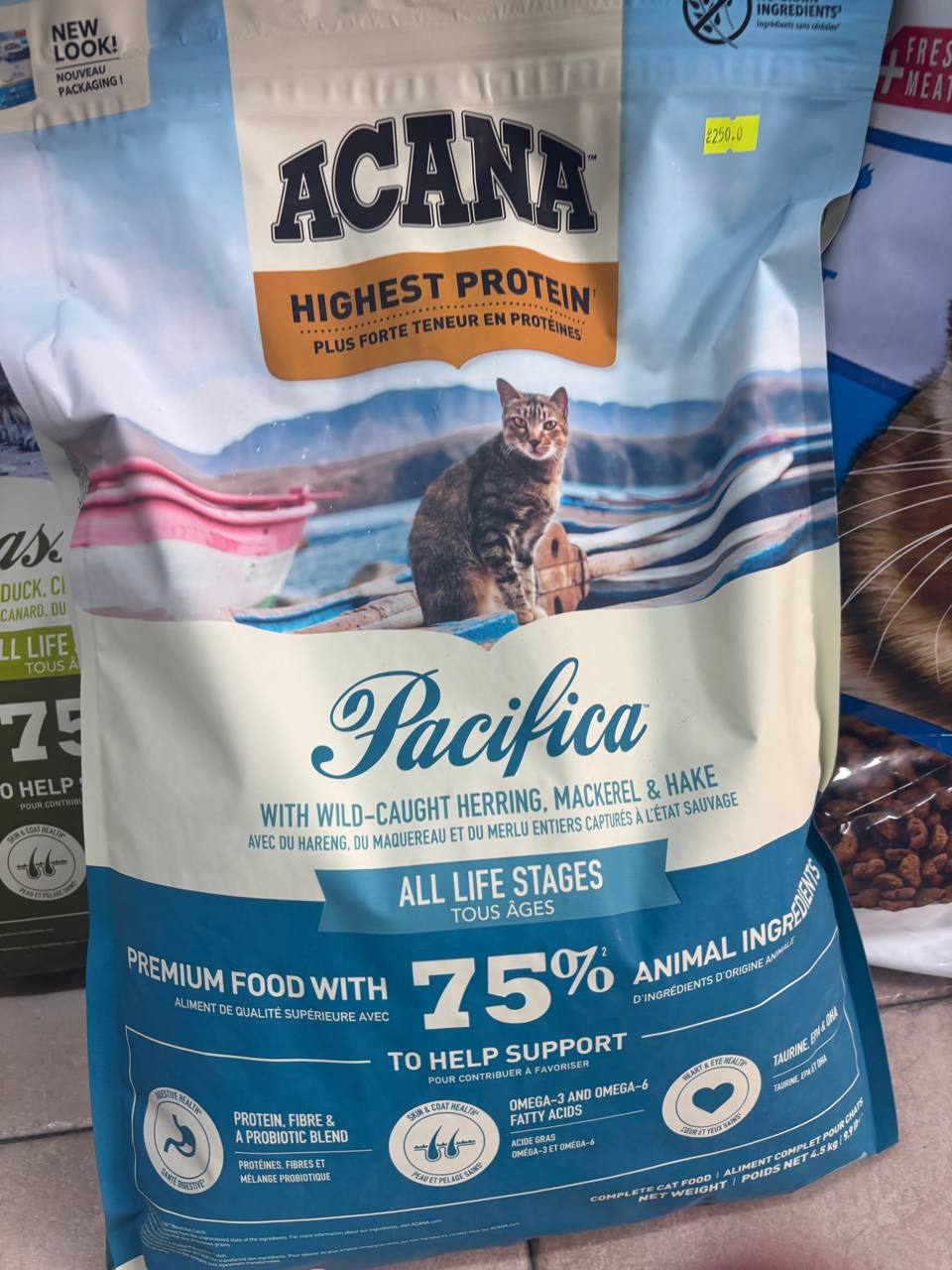 Acaba корм с дикой рыбой